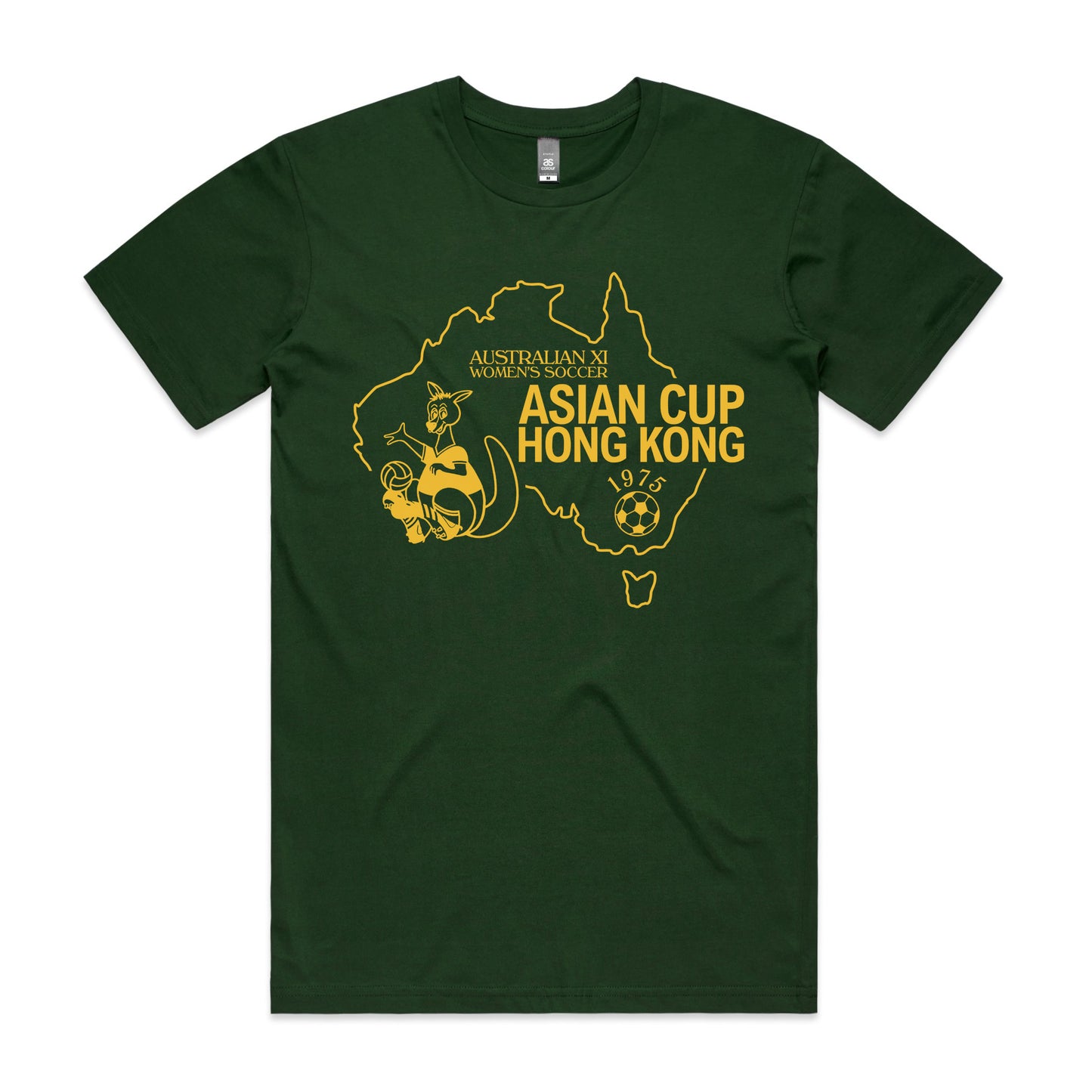 Australian XI Women's Soccer Asian Cup Hong Kong 1975 T-shirt
