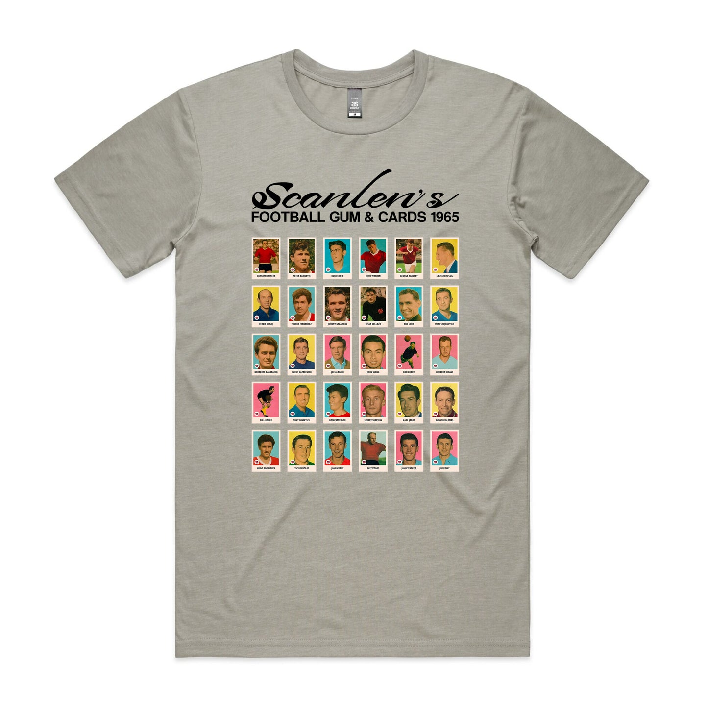 Scanlen's Football Gum & Cards 1965 T-shirt